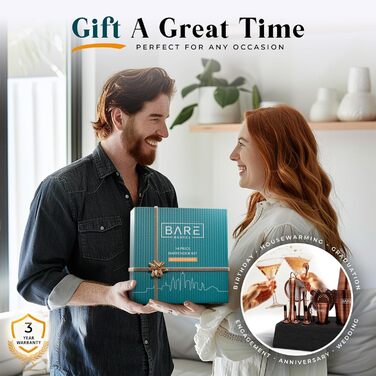 Професійний набір для приготування коктейлів із 14 предметів Bare Barrel