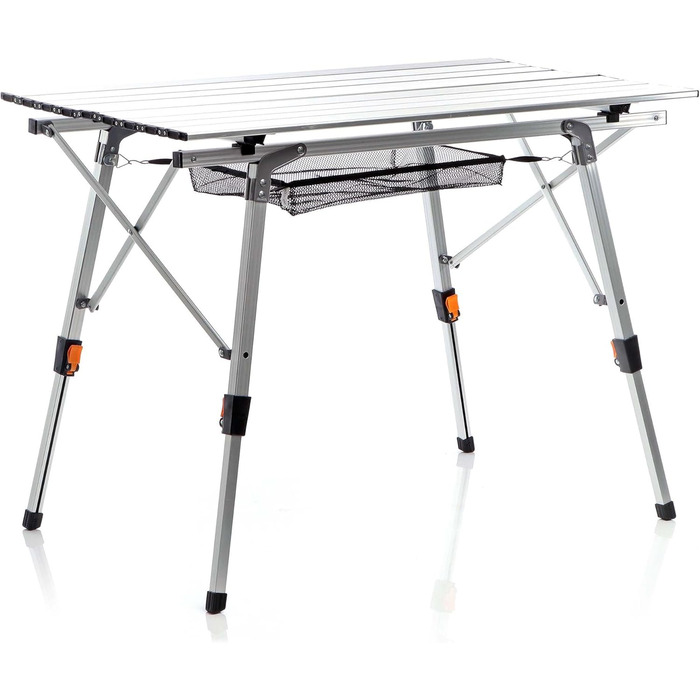 Складний алюмінієвий стіл для кемпінгу 90x53 см Wiltec