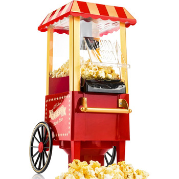 Машина для попкорну 1,9 л у вигляді візка Gadgy