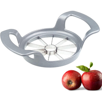 Слайсер для яблук і груш Westmark/серцевина для фруктів, ø 9 см, алюміній/нержавіюча сталь, Divisorex, срібло, 51102260