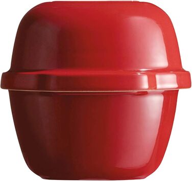 Форма для выпечки хлеба прямоугольная, керамическая, 39x16,5x15 см красная Emile Henry