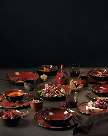 Тарелка для десерта 20 см ржаво-красная Kolibri ASA-Selection