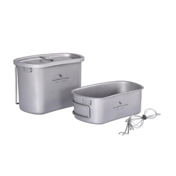 Набір туристичного кухонного посуду для кемпінгу Boundless Voyage