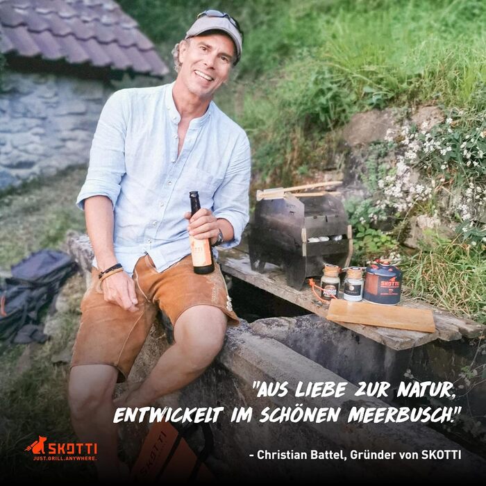 Сложный гриль для кемпинга SKOTTI