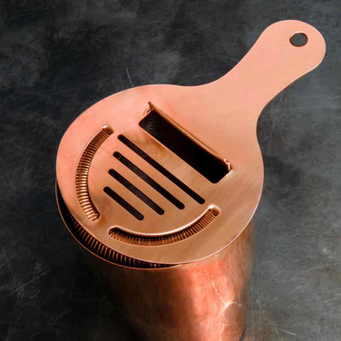 Хавторн-стрейнер 15.5 см, мідне покриття, Coley Copper, Urbanbar (Урбанбар)