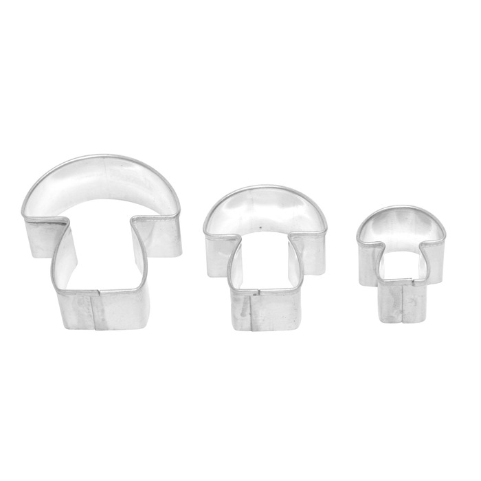 Набір форм для печива у вигляді гриба, 3 предмета, RBV Birkmann