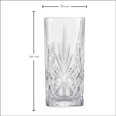 Склянка для лонгдрінків 0,37 л, набір 6 предметів Show Schott Zwiesel