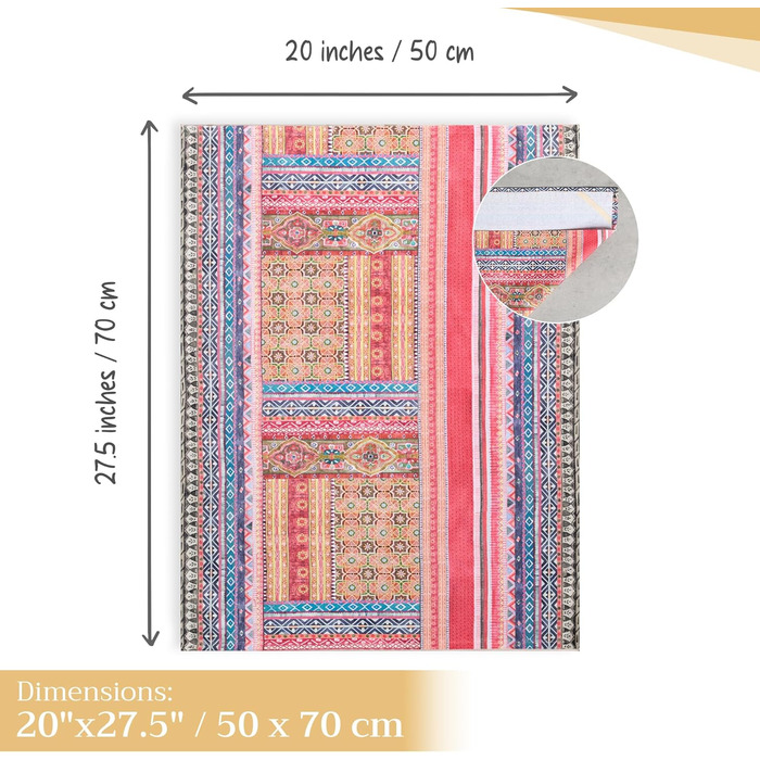 Набір із 3 багатоцільових кухонних рушників Maison d&39 Hermine Rural Christmas, 100 бавовна Барні рушники День подяки/Різдво (50 см x 70 см) (09 - Іспаган)