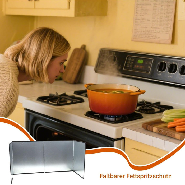 Кухонний фартух з нержавіючої сталі 76 х 29,5 х 40 см Dioeazh