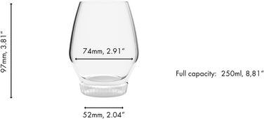 Набор из 2 бокалов для бурбона 0,25 л, All American Bourbon Glass Riedel