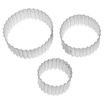 Набор форм для печенья в виде колец, 3 предмета, RBV Birkmann