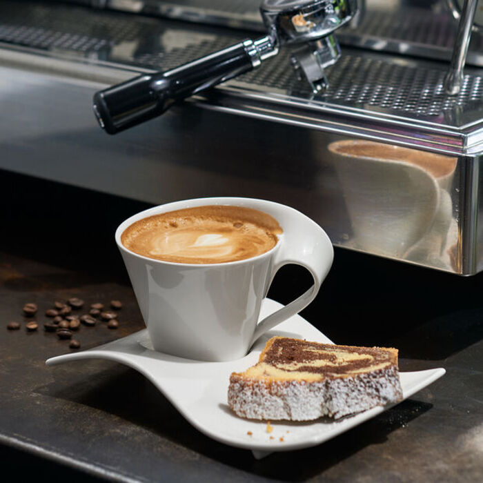 Блюдце до чашки кави 22 х 17 см Partyplate NewWave Caffe Original Villeroy & Boch