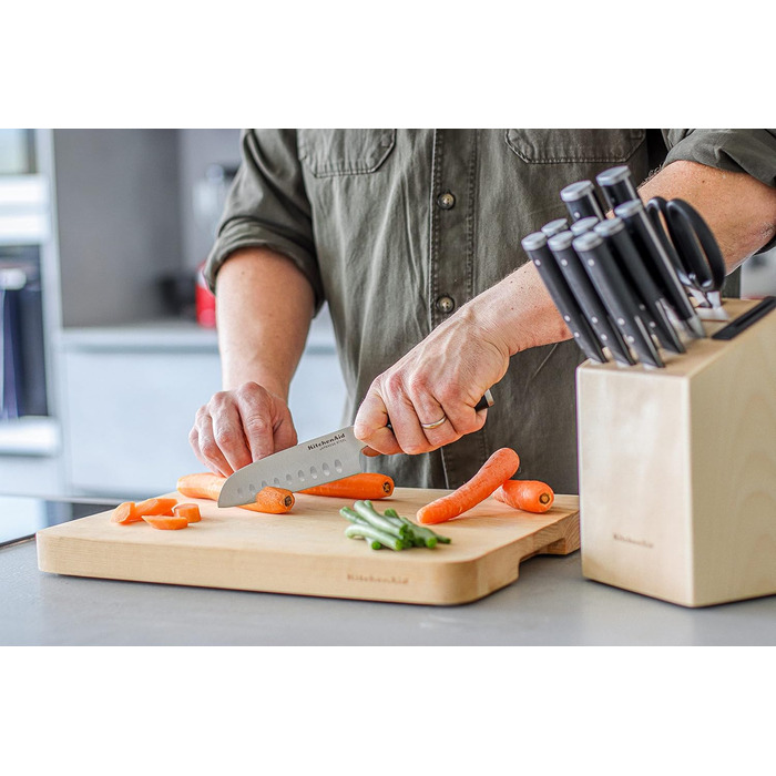 Набір ножів з японської сталі 11 предметів KitchenAid