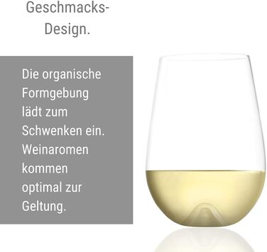 Набор из 6 бокалов для белого вина 0,7 л, Vulcano Stölzle Lausitz