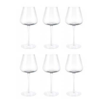 Набор бокалов для белого вина 400 мл, 6 предметов, прозрачные Belo Blomus