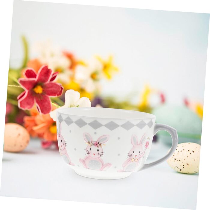 Керамічна чаша для супу у вигляді кролика 450 мл ABOOFAN