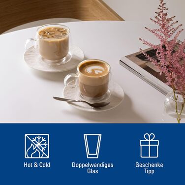 Набір з 2 скляних чашок для кави 0,18 л Artesano Hot & Cold Beverages Villeroy & Boch