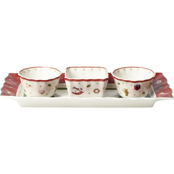 Чаша на подносе набор 4 предмета Toy's Delight Villeroy & Boch