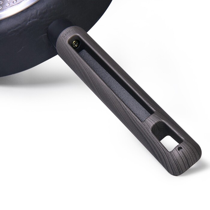 Сковоріда для жарки Fissman VELA ROCK 20x4 см алюміній з антипригарним покриттям (14240)
