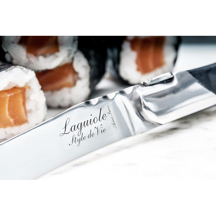 Набір із 6 ножів для стейка Luxury Line Laguiole Style de Vie