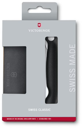 Кухонный гарнитур Victorinox SwissClassic Набор разделочных досок 2шт с черным. ручка (складной нож, разделочная доска)