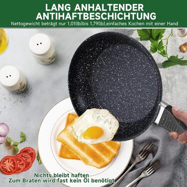 Сковорода с антипригарным покрытием 20 см Scheffler