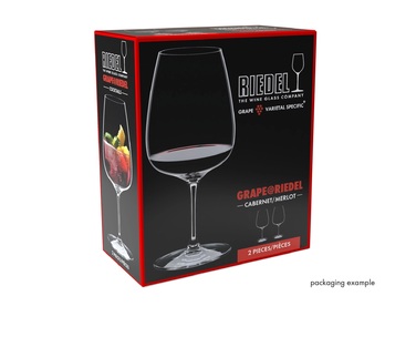 Набір з 2 келихів для червоного вина Каберне/Мерло/коктейлів 830 мл, Grape Riedel